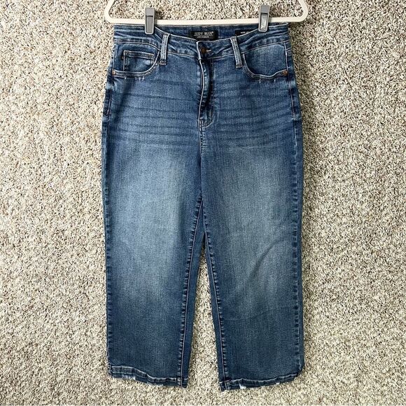 Judy Blue Jeans Women’s 30 High Rise Wide Leg Denim - Picture 1 of 9